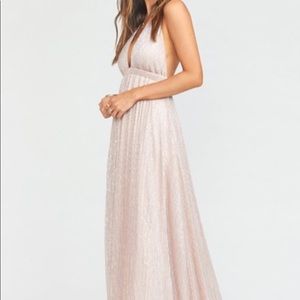 Show Me Your Mumu Luna Halter Dress Magic Mauve